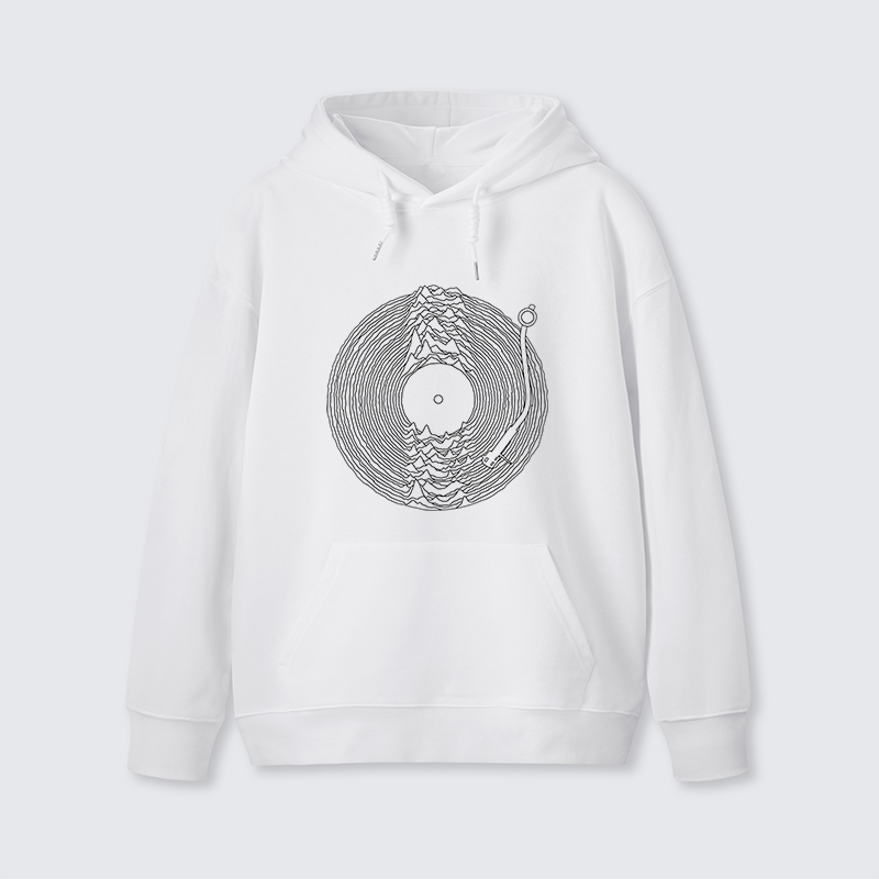 Tokyo-Tiger Record Player Japanese Classic Hoodie