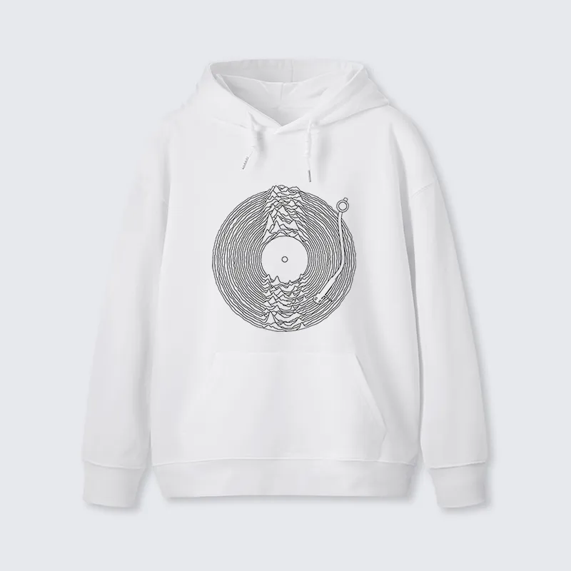 Tokyo-Tiger Record Player Japanese Classic Hoodie