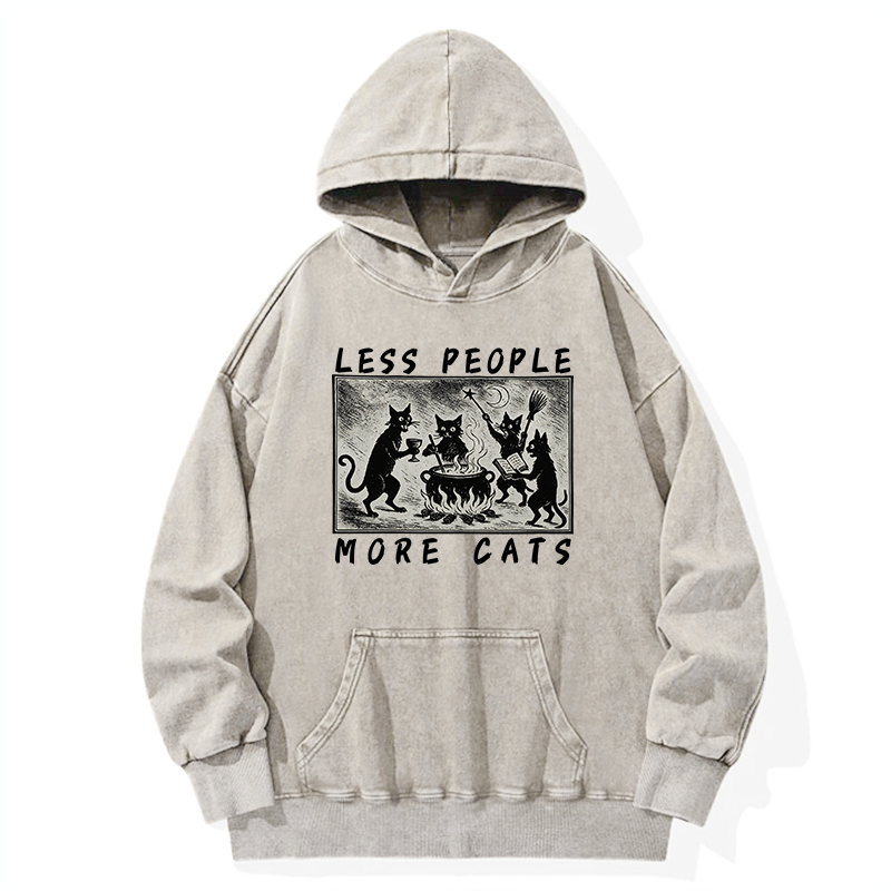 Tokyo-Tiger Cat Sacrifice Ceremony Washed Hoodie