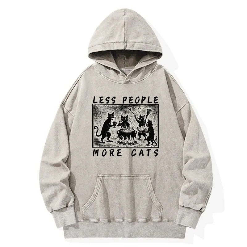Tokyo-Tiger Cat Sacrifice Ceremony Washed Hoodie