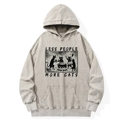 Tokyo-Tiger Cat Sacrifice Ceremony Washed Hoodie