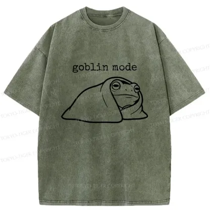 Tokyo-Tiger Goblin Mode Washed T-Shirt