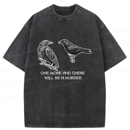 Tokyo-Tiger Two Cows Not Posing Washed T-Shirt