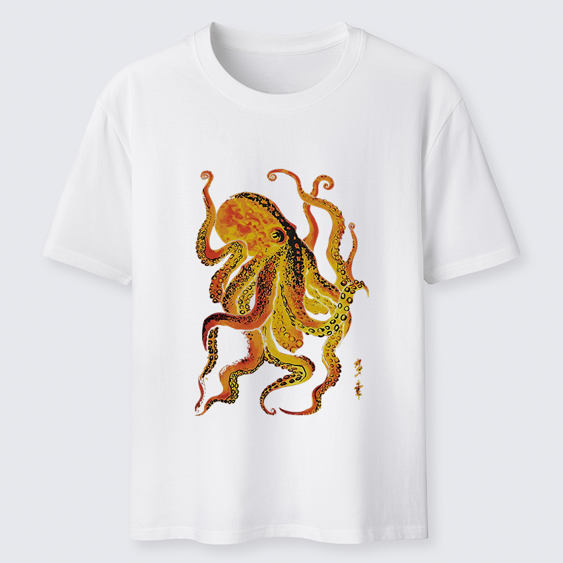 Tokyo-Tiger Deep Sea Gorgeous Octopus Classic T-Shirt