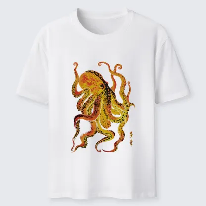 Tokyo-Tiger Deep Sea Gorgeous Octopus Classic T-Shirt