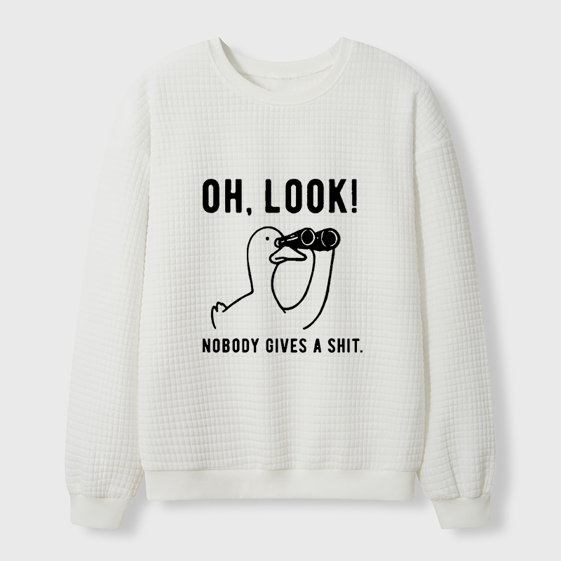 Tokyo-Tiger No One Cares About The Duck Waffle Sweatshirt