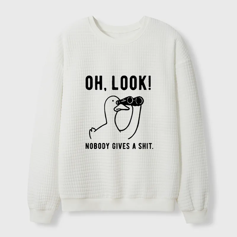 Tokyo-Tiger No One Cares About The Duck Waffle Sweatshirt