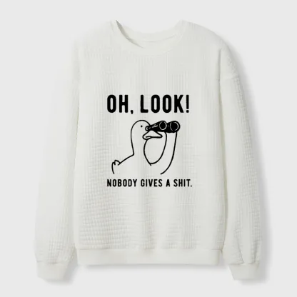 Tokyo-Tiger No One Cares About The Duck Waffle Sweatshirt