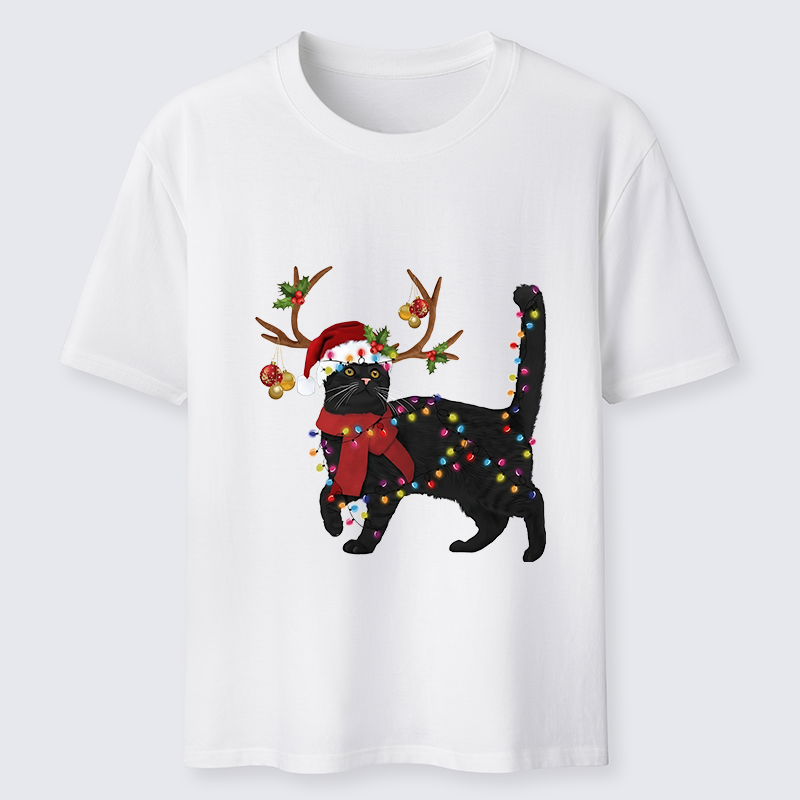 Tokyo-Tiger Christmas Black Cat Classic T-Shirt