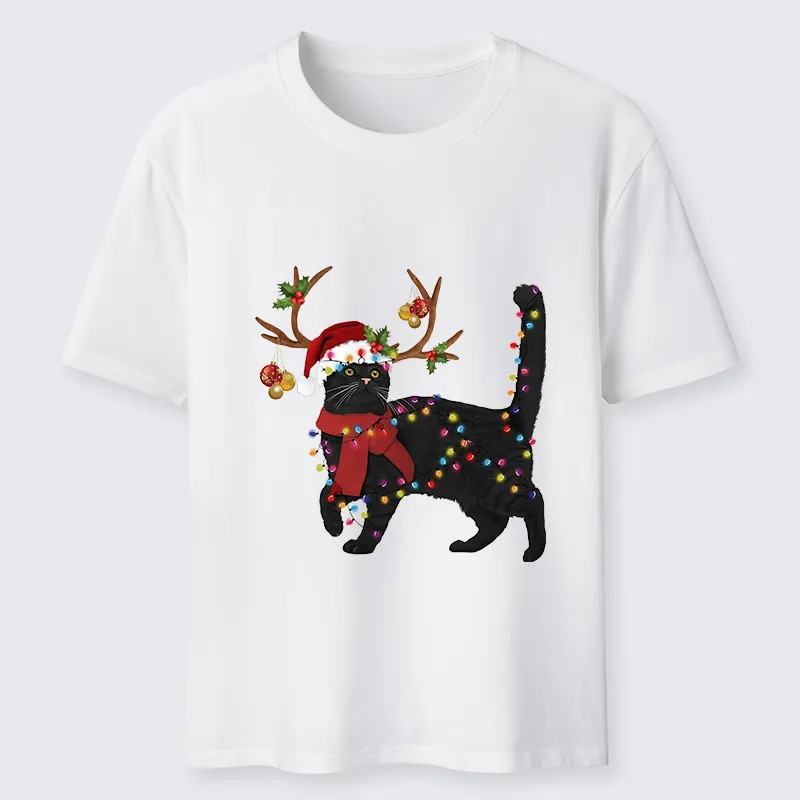 Tokyo-Tiger Christmas Black Cat Classic T-Shirt