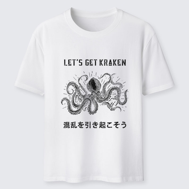 Tokyo-Tiger Funny Octopus：Let’s Get Kraken Classic T-Shirt