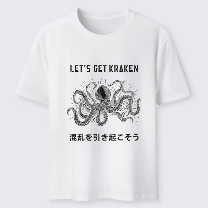 Tokyo-Tiger Funny Octopus：Let’s Get Kraken Classic T-Shirt