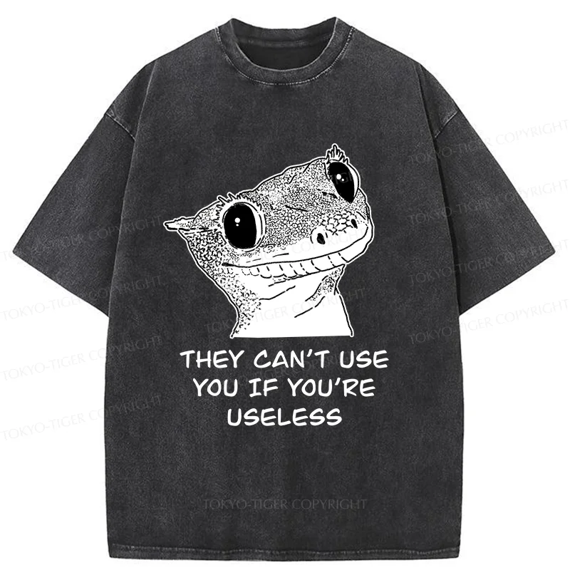 Tokyo-Tiger Smart Gecko Washed T-Shirt