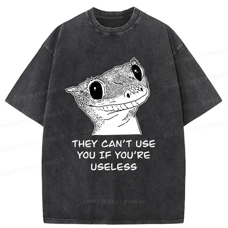 Tokyo-Tiger Smart Gecko Washed T-Shirt