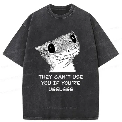 Tokyo-Tiger Smart Gecko Washed T-Shirt