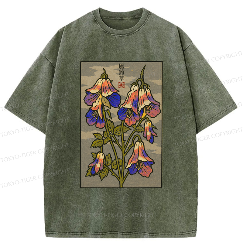 Tokyo-Tiger Lily of the Valley Washed T-Shirt