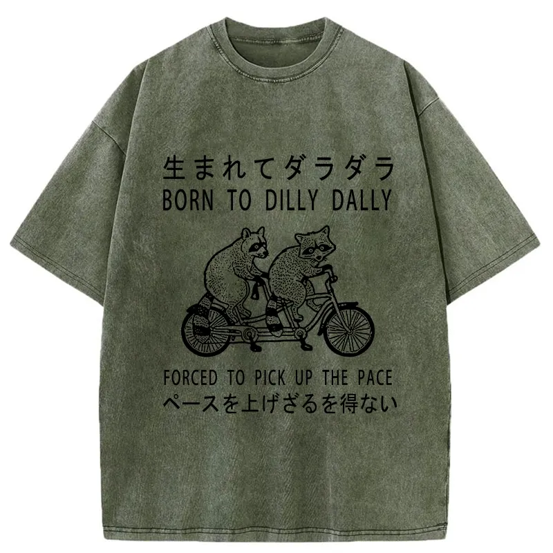 Tokyo-Tiger Born To Be Aimless Washed T-Shirt