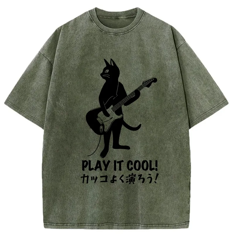 Tokyo-Tiger Play It Cool Washed T-Shirt