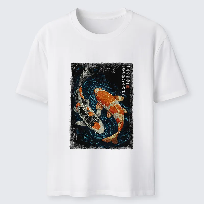 Tokyo-Tiger Eternal Currents: The Life Of A Fish Classic T-Shirt