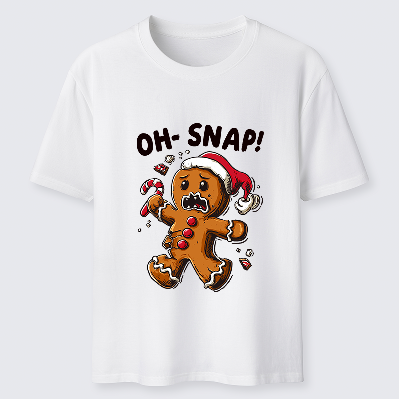 Tokyo-Tiger Oh Snap The Gingerbread Man's Christmas Chaos Classic T-Shirt