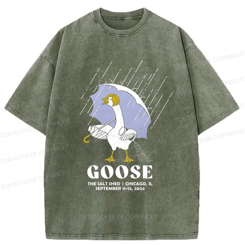 Tokyo-Tiger Salty Goose Washed T-Shirt