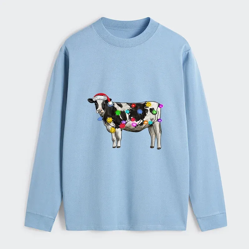 Tokyo-Tiger Christmas Cow Classic Long Sleeve T-Shirt