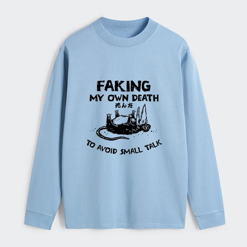 Tokyo-Tiger Avoid Conversation Classic Long Sleeve T-Shirt