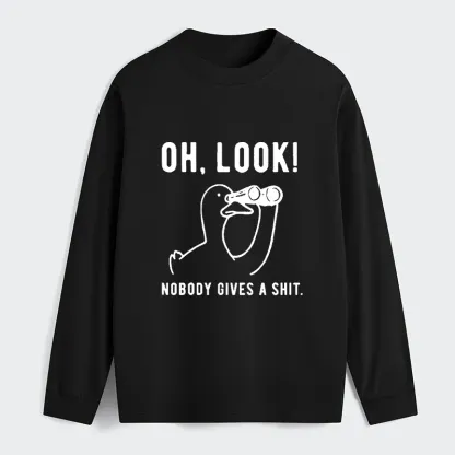 Tokyo-Tiger No One Cares About The Duck Classic Long Sleeve T-Shirt