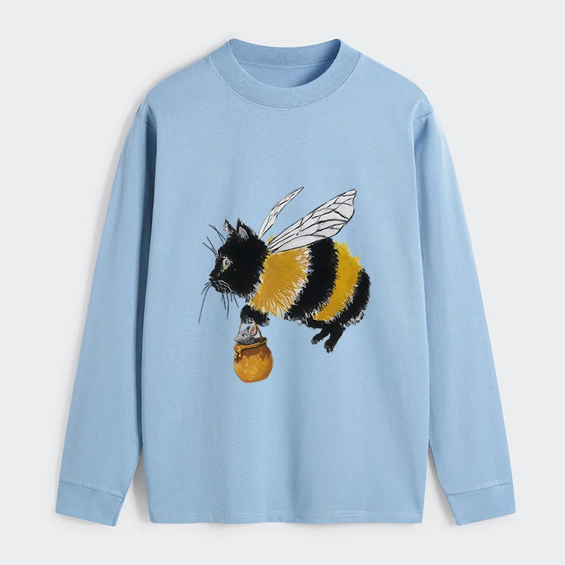 Tokyo-Tiger Catbee Funny Classic Long Sleeve T-Shirt