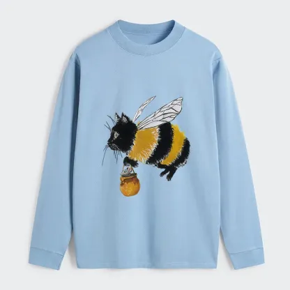 Tokyo-Tiger Catbee Funny Classic Long Sleeve T-Shirt