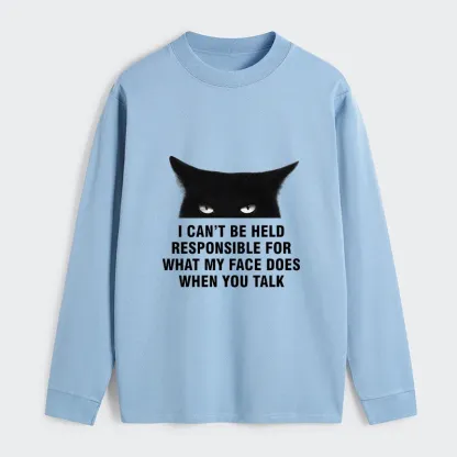 Tokyo-Tiger Cat Expression Management Classic Long Sleeve T-Shirt