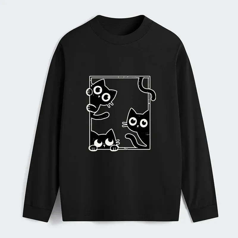 Tokyo-Tiger Looking At Your Cats Classic Long Sleeve T-Shirt Sale