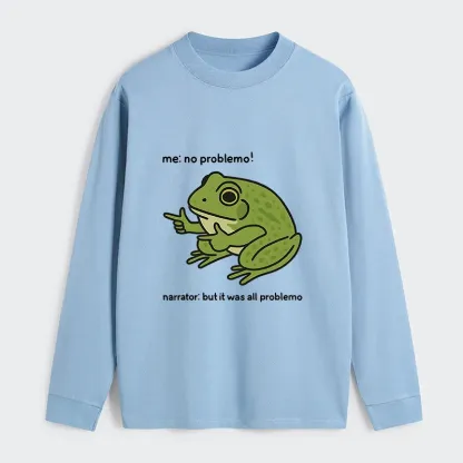 Tokyo-Tiger Stupid Frog Meme Classic Long Sleeve T-Shirt