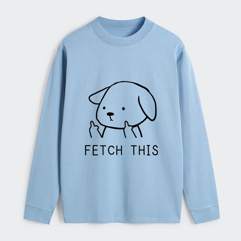 Tokyo-Tiger Fetch This Dog Classic Long Sleeve T-Shirt