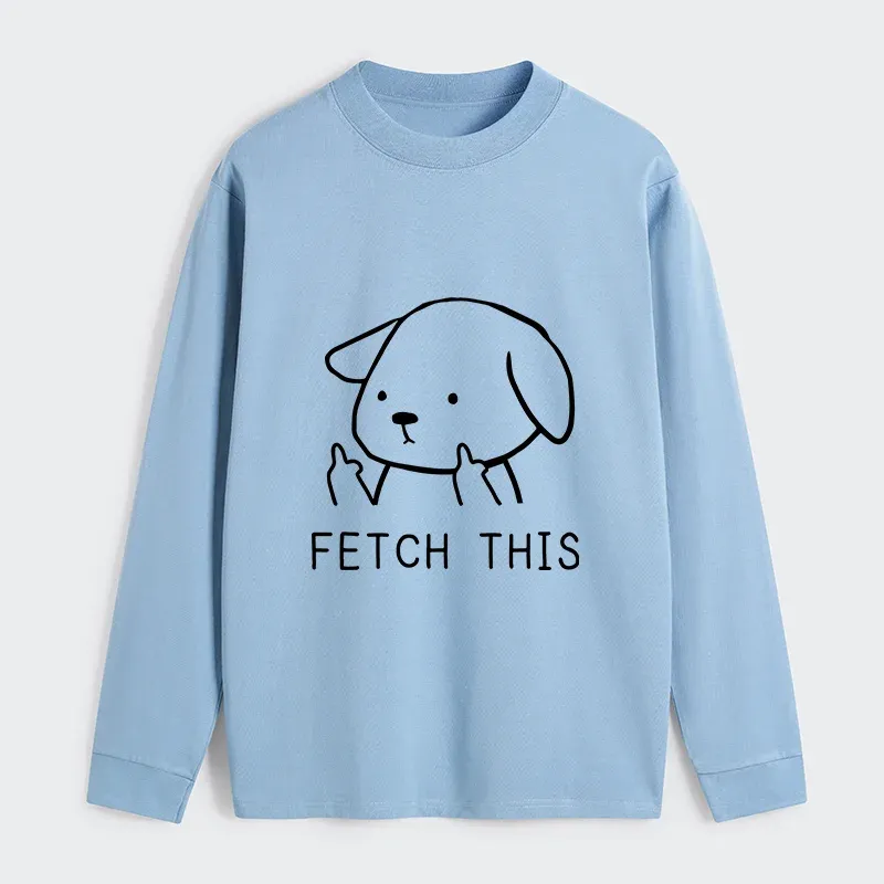 Tokyo-Tiger Fetch This Dog Classic Long Sleeve T-Shirt Sale