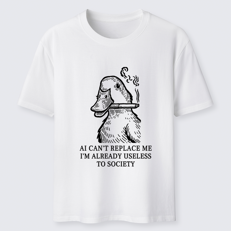 Tokyo-Tiger Smoking Duck Funny Classic T-Shirt