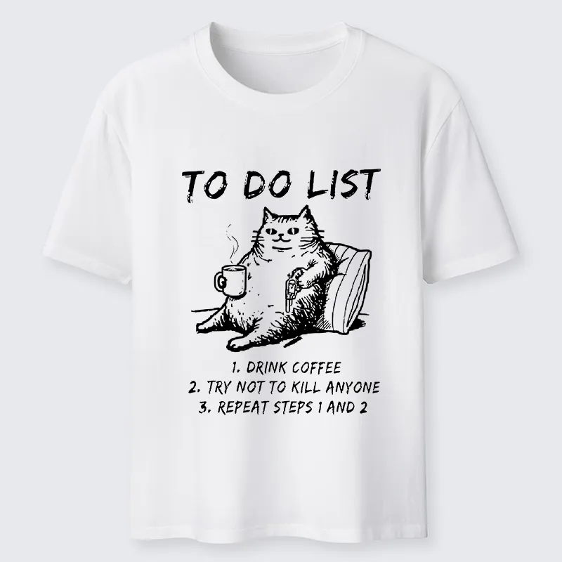 Tokyo-Tiger Cat's To-Do List Classic T-Shirt