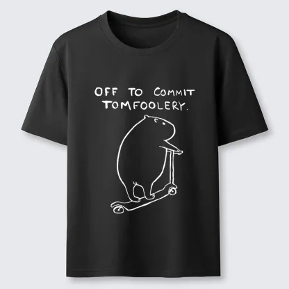 Tokyo-Tiger Capybara Is Ready To Do Something Bad Classic T-Shirt