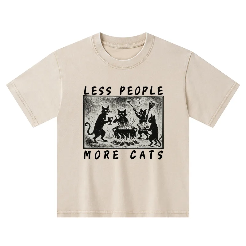 Tokyo-Tiger Cat Sacrifice Ceremony Kids Washed T-Shirt
