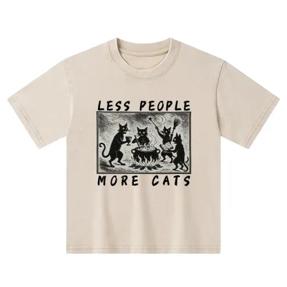 Tokyo-Tiger Cat Sacrifice Ceremony Kids Washed T-Shirt