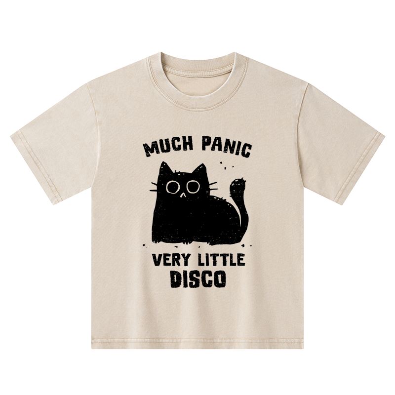 Tokyo-Tiger More Disco Funny Kids Washed T-Shirt