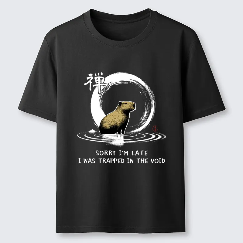 Tokyo-Tiger Zen Capybara Was Trapped In The Void Classic T-Shirt