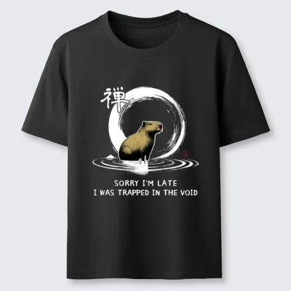 Tokyo-Tiger Zen Capybara Was Trapped In The Void Classic T-Shirt