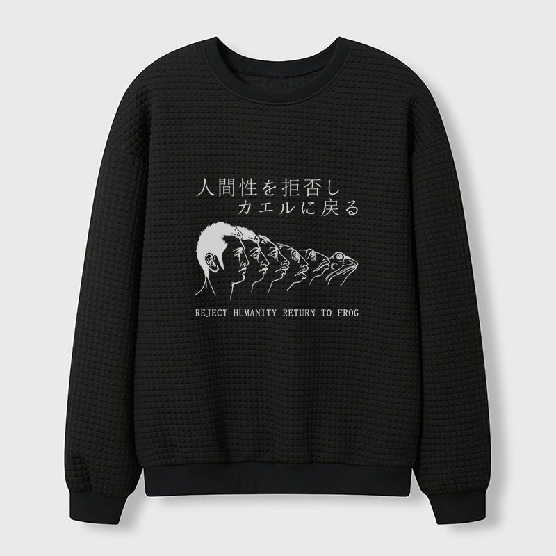 Tokyo-Tiger Return To Frog Waffle Sweatshirt