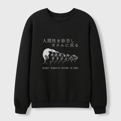 Tokyo-Tiger Return To Frog Waffle Sweatshirt