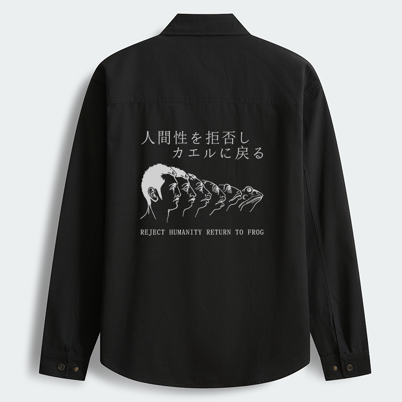 Tokyo-Tiger Return To Frog Men's Corduroy Work Jacket