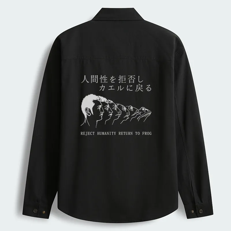 Tokyo-Tiger Return To Frog Men's Corduroy Work Jacket