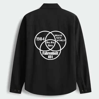 Tokyo-Tiger Multidimensional Thinking And Rebellion Men's Corduroy Work Jacket