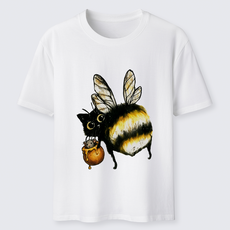 Tokyo-Tiger Cute Catbee Butt Classic T-Shirt