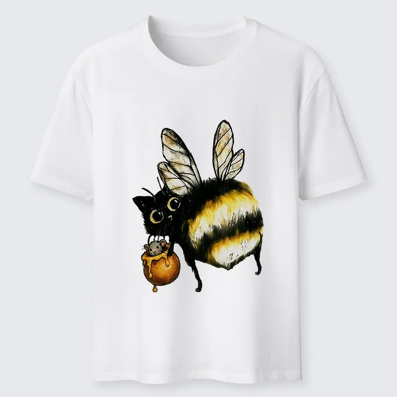 Tokyo-Tiger Cute Catbee Butt Classic T-Shirt